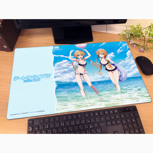 『デート・ア・ライブIV』ラバーマット(八舞耶倶矢&八舞夕弦/海)